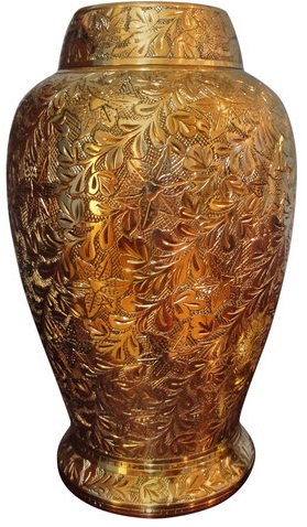 Pleasant Solace Brass Urn funeral