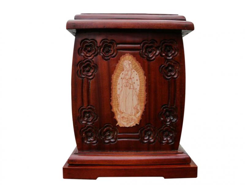 urn Mary mahogany